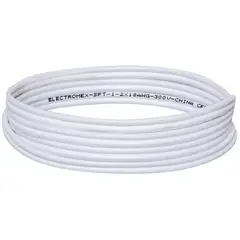 ROIMEX - Cable SPT (paralelo) 2X20 AWG 10 metros blanco