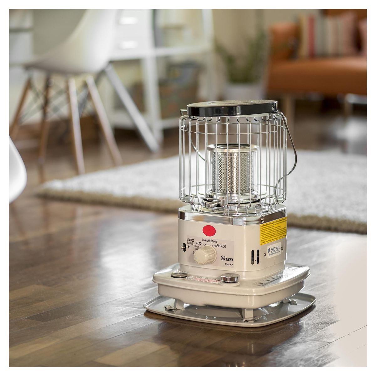TENKI - Estufa Parafina TN-77 Blanco