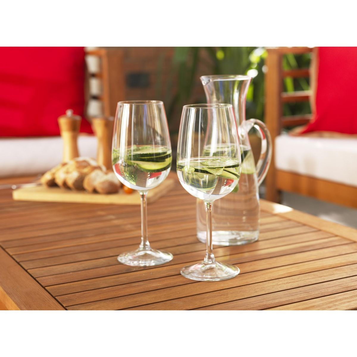 BORMIOLI - Set 6 Copas de Vino tinto 540 ml Cristal Transparente