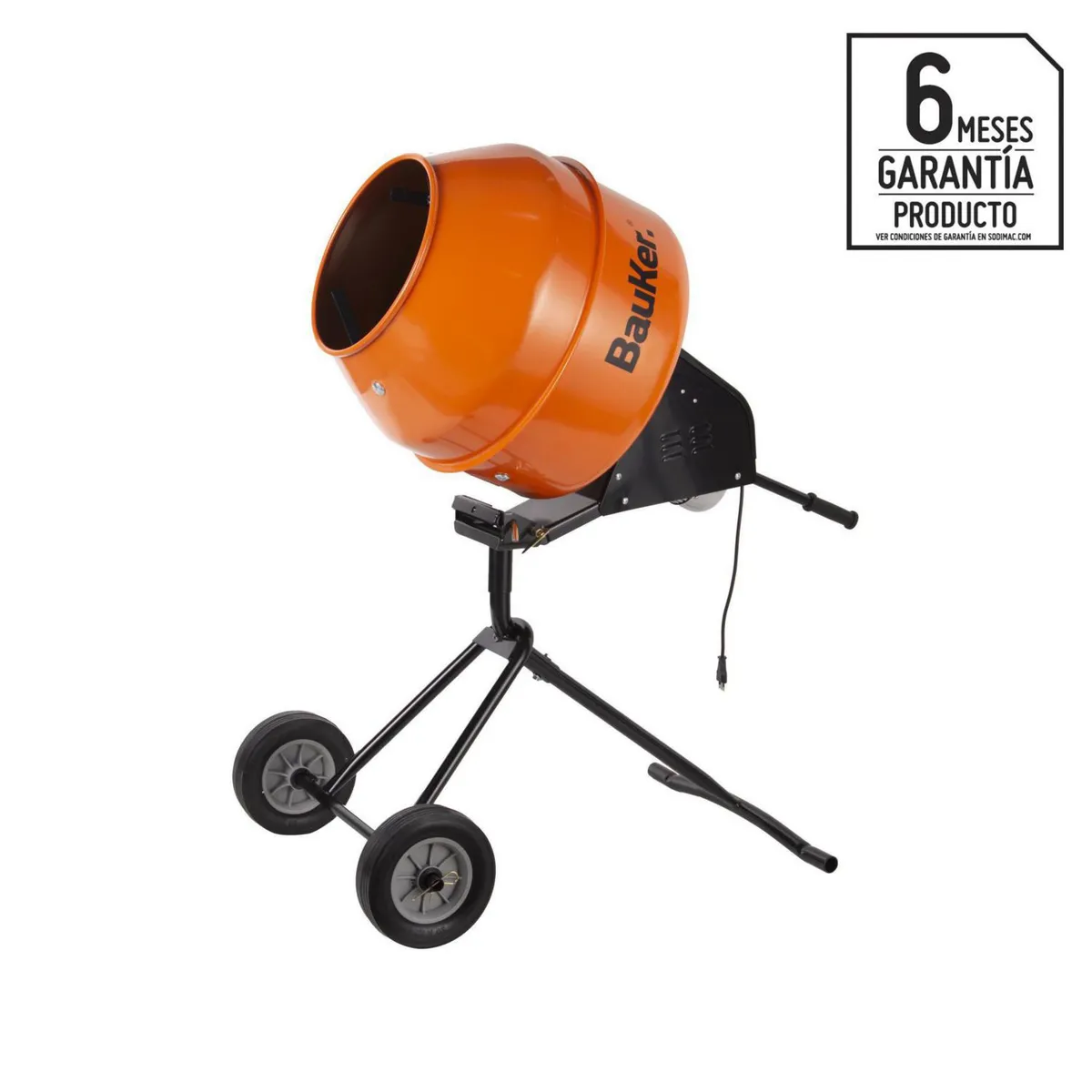 BAUKER - Betonera 140 Litros 0.5 HP XH-PCM5-V