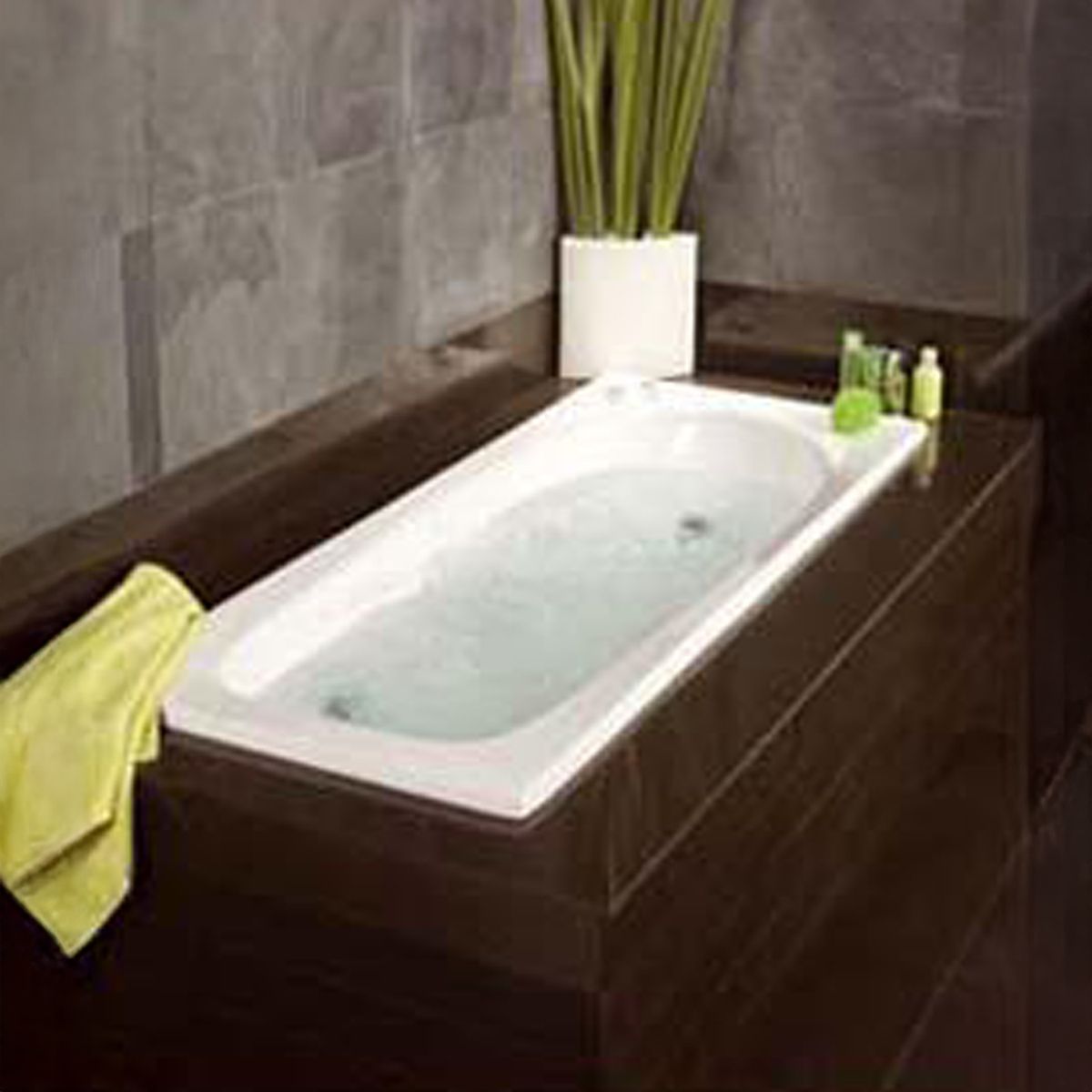 NORGLAS - Tina hidromasaje 170 l ocean 5 jets izquierda 170x70x42 cm