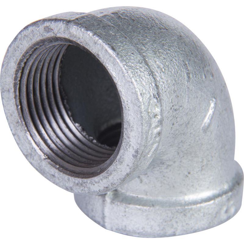CALESAN - Codo Fe Galvanizado 3/8"  1u