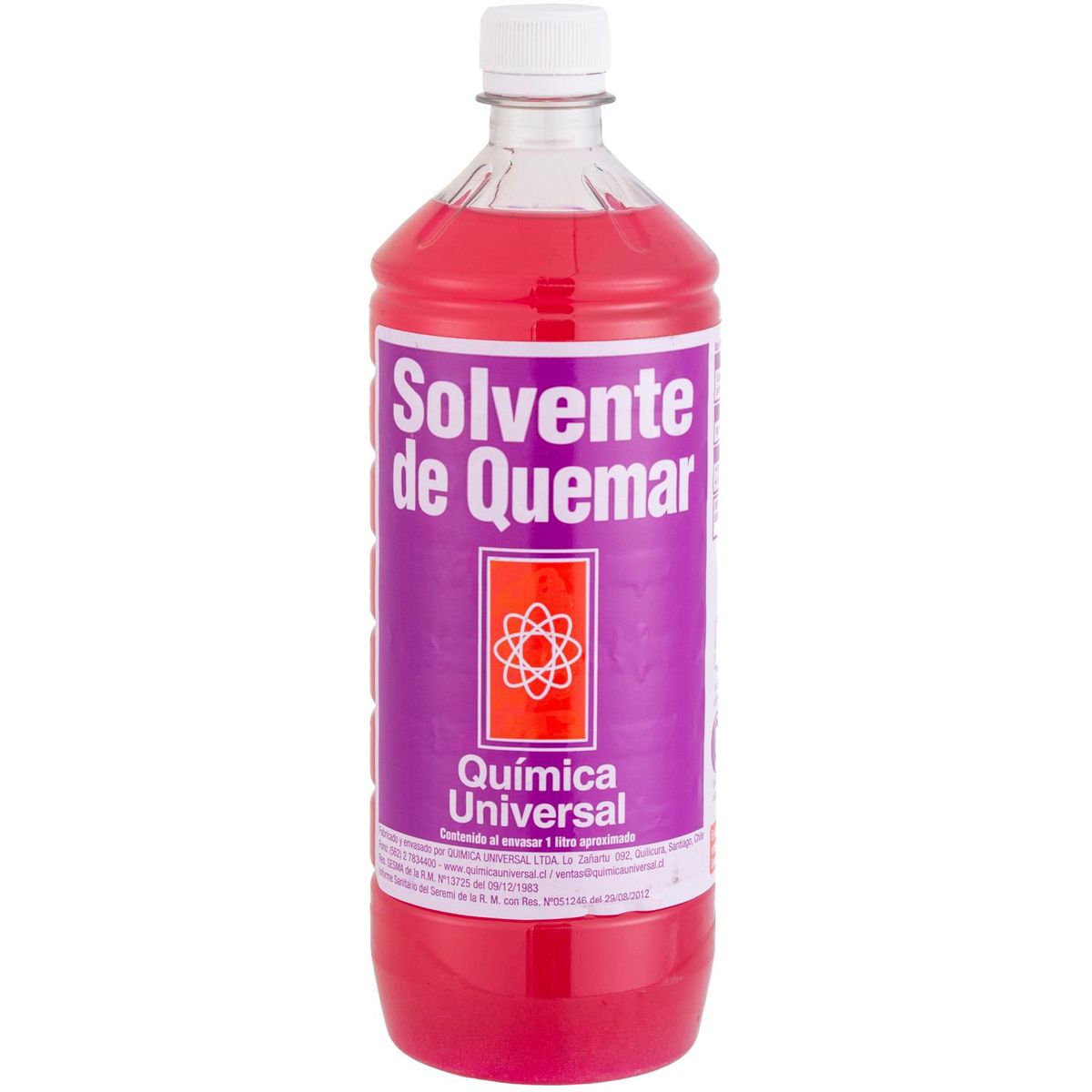 QUIMICA UNIVERSAL - Solvente de quemar 1 lt
