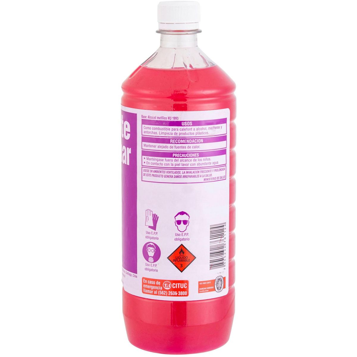 QUIMICA UNIVERSAL - Solvente de quemar 1 lt