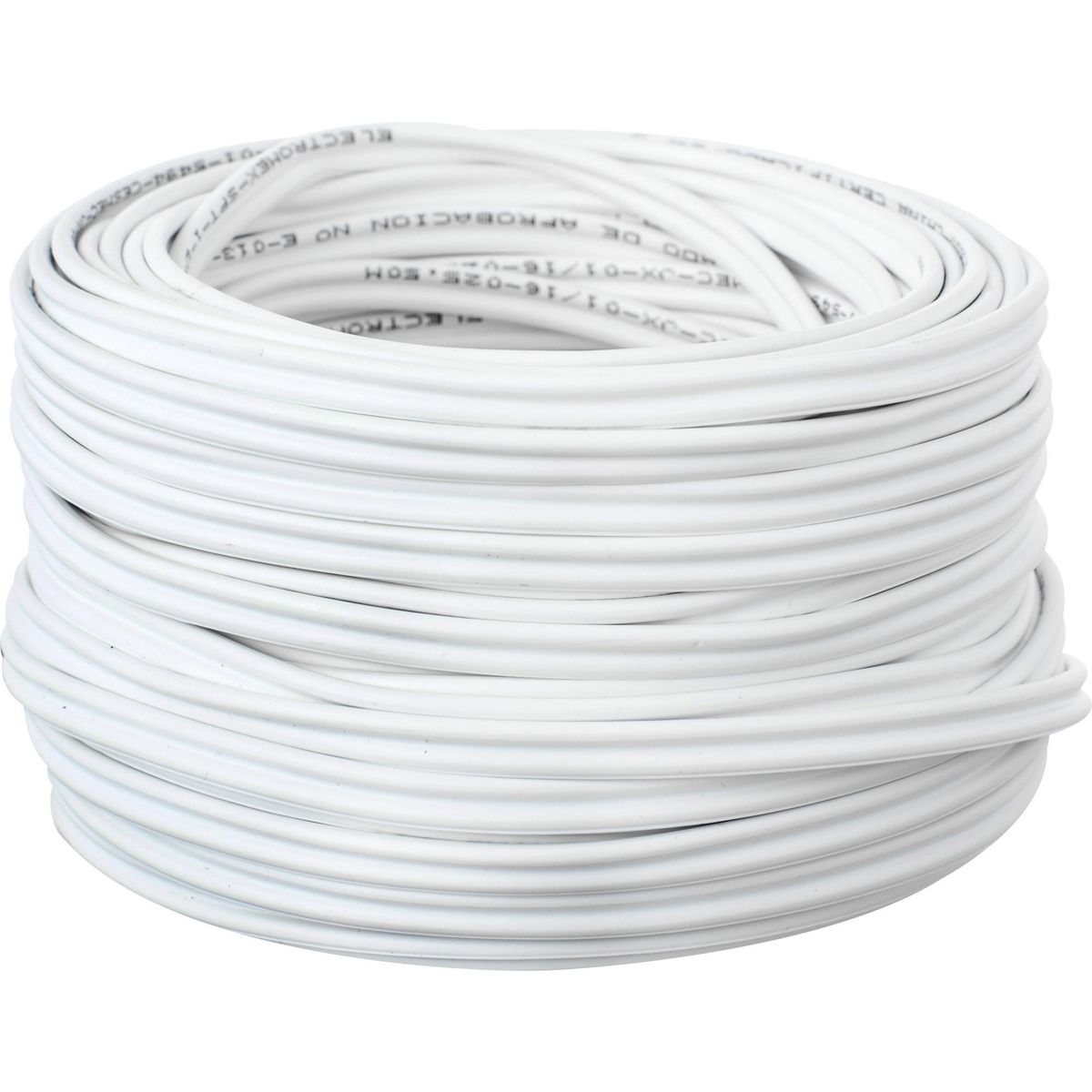 ROIMEX - Cable SPT (Paralelo) 2x20AWG/0,5MM2 25 metro(s) Blanco