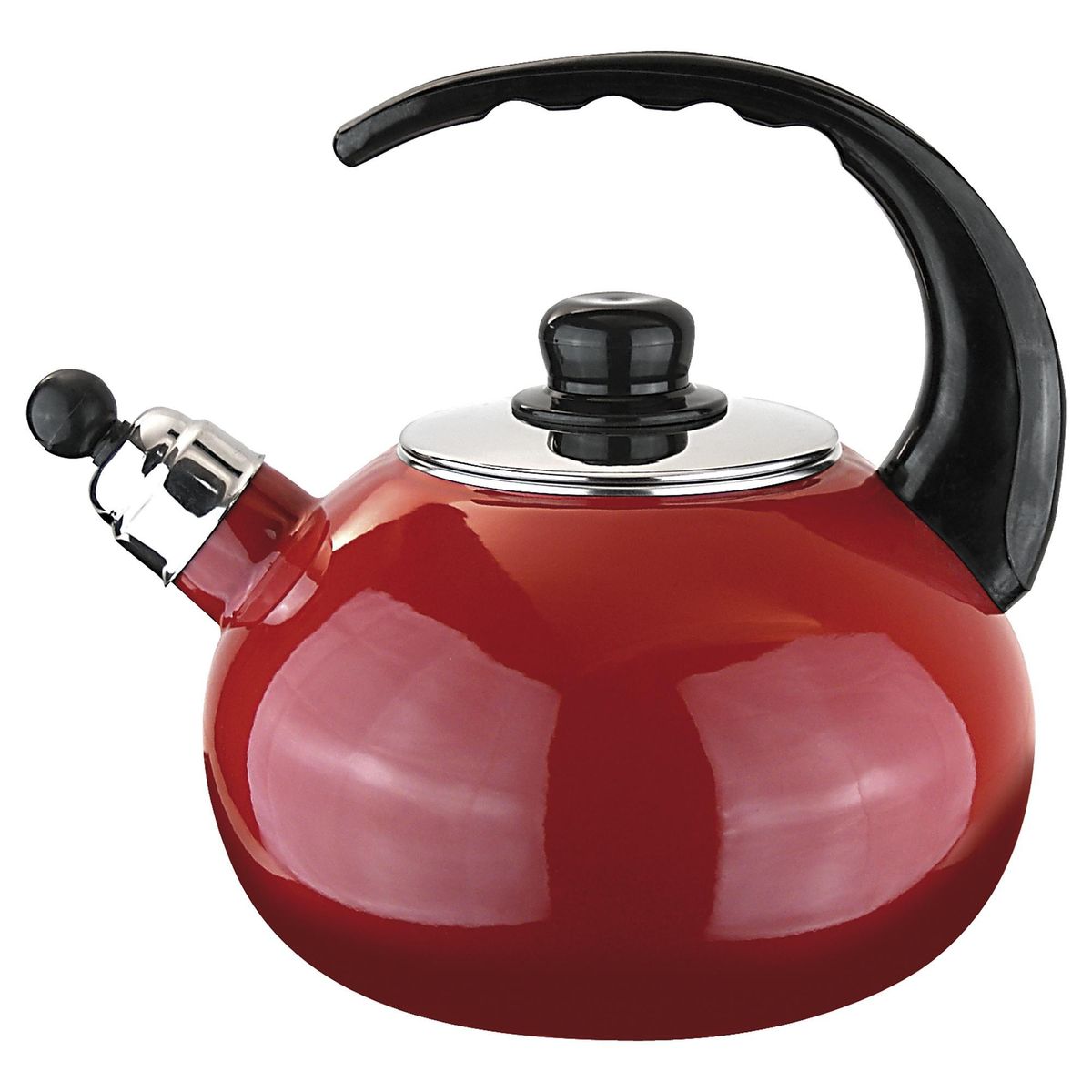 MAGEFESA - Tetera Vitrificada 2.2 l Aluminio Rojo