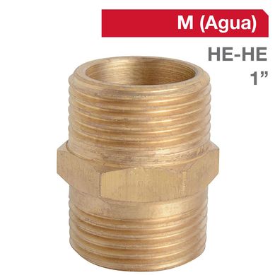 Niple Bronce HE/HE 1