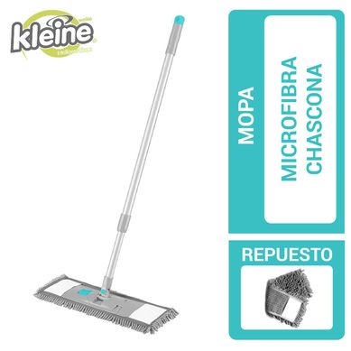 Mopa plana con mango extensible