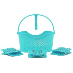 KLEINE WOLKE - Canasto de ropa 48 pinzas