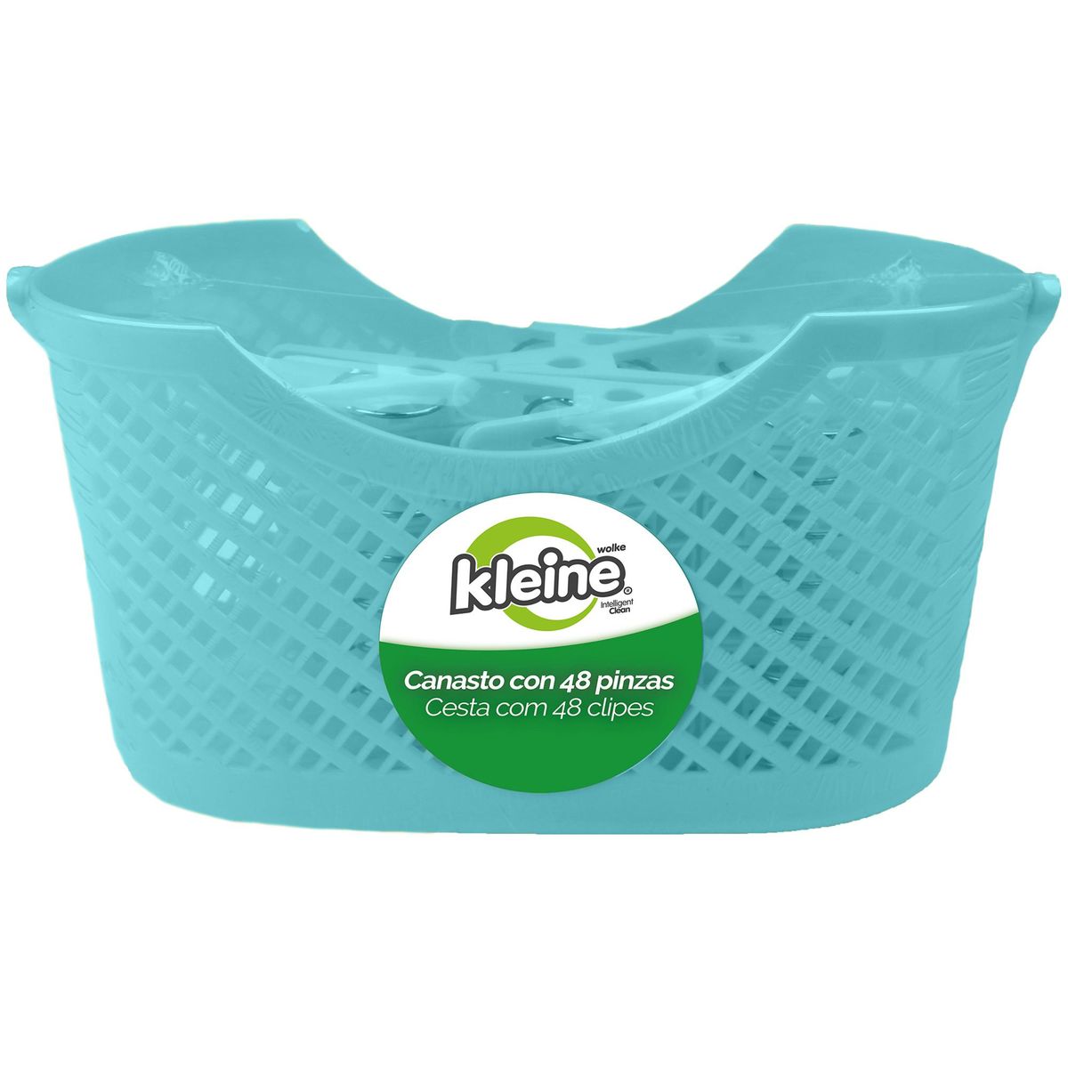 KLEINE WOLKE - Canasto de ropa 48 pinzas