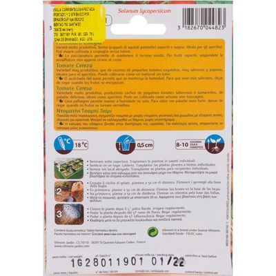 Imagen 2 del producto Semilla Tomate Cereza 1 gr Sachet