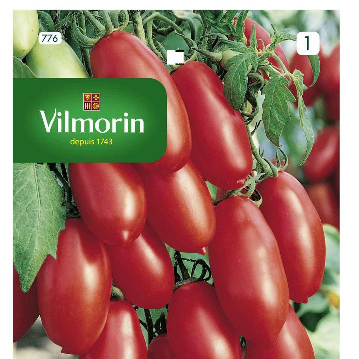 VILMORIN - Semilla Tomate San Marzano 1 gr Sachet