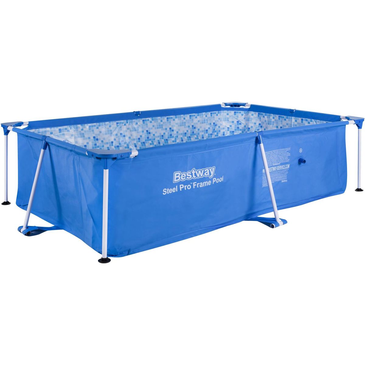 BESTWAY - Piscina estructural 239x150x58 cm 1800 litros