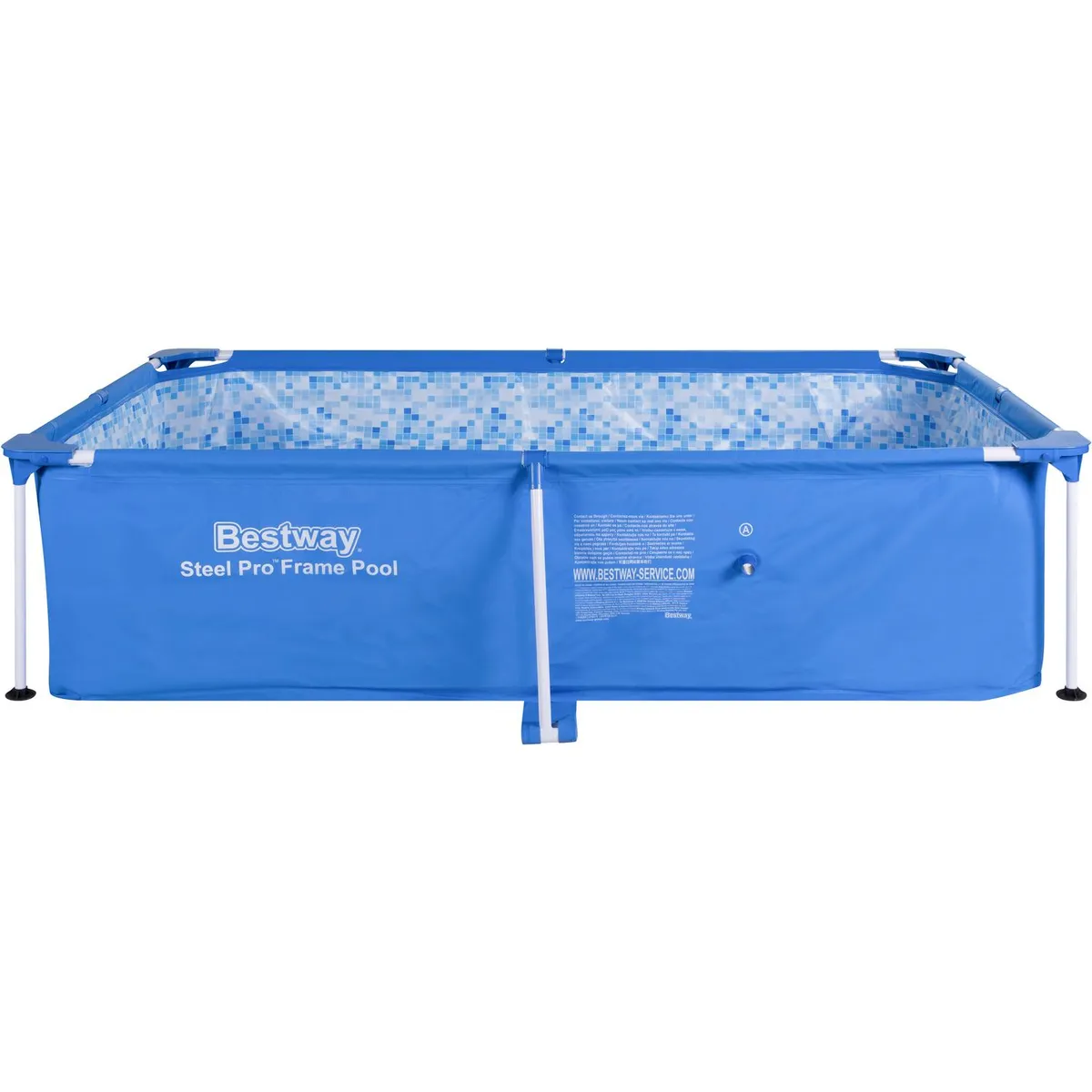 BESTWAY - Piscina estructural 239x150x58 cm 1800 litros