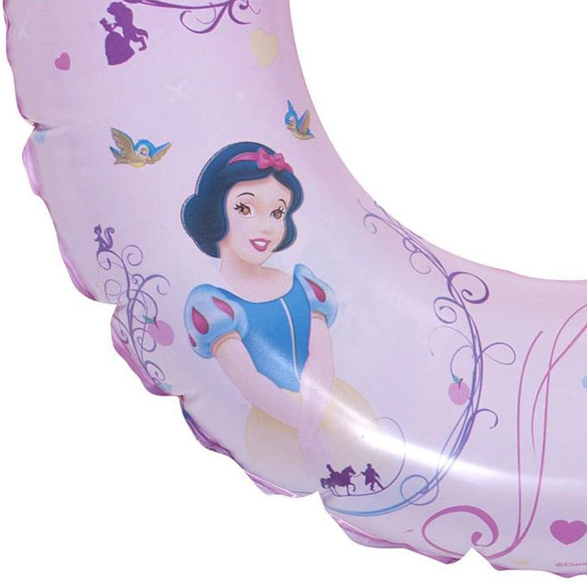 BESTWAY - Flotador Inflable Princess Rosado 56x6x56 cm