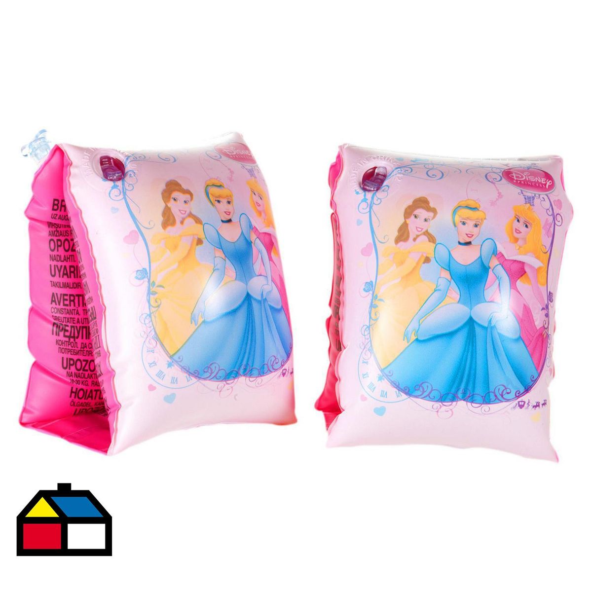 BESTWAY - Flotador para Brazos Princess Rosado 15x3x23 cm