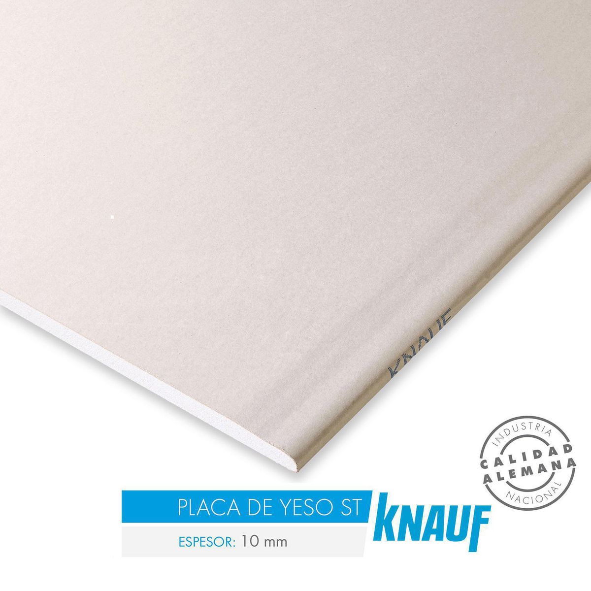 KNAUF - Yeso Cartón 10 mm 120x240 cm 