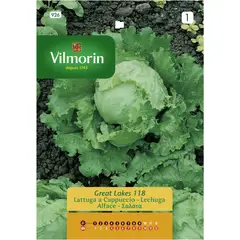 VILMORIN - Semilla Lechuga Grates Lakes 2.5 gr Sachet