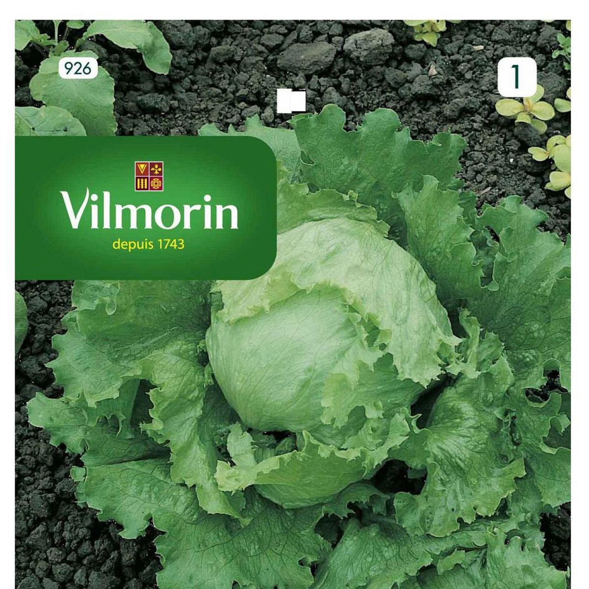 VILMORIN - Semilla Lechuga Grates Lakes 2.5 gr Sachet