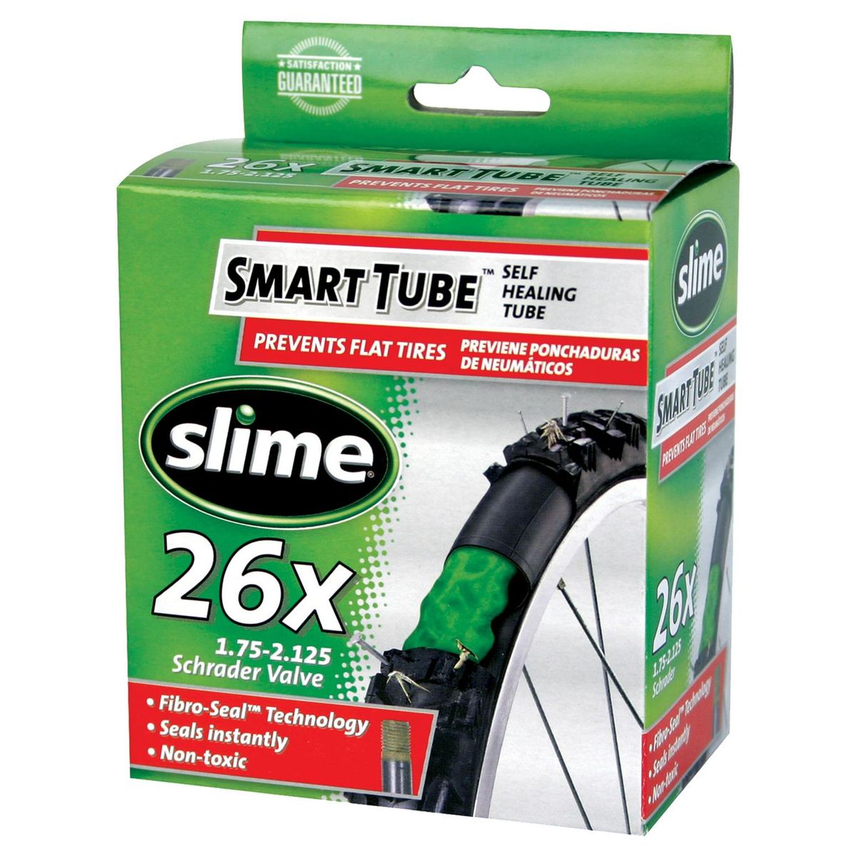 SLIME - Cámara para bicicleta aro 26"