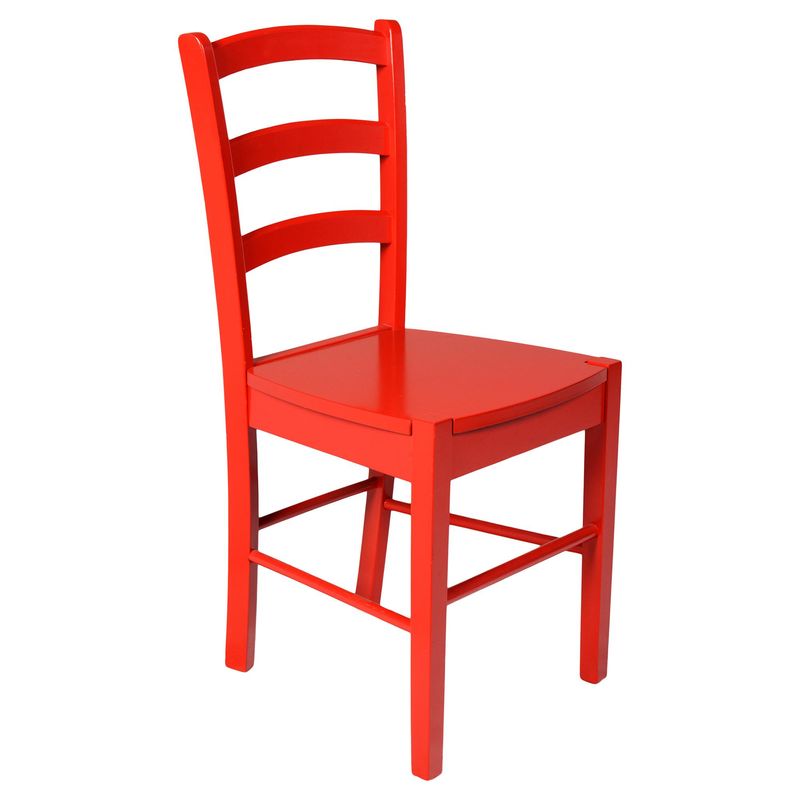 HOMY - Silla 85x45x41 cm roja