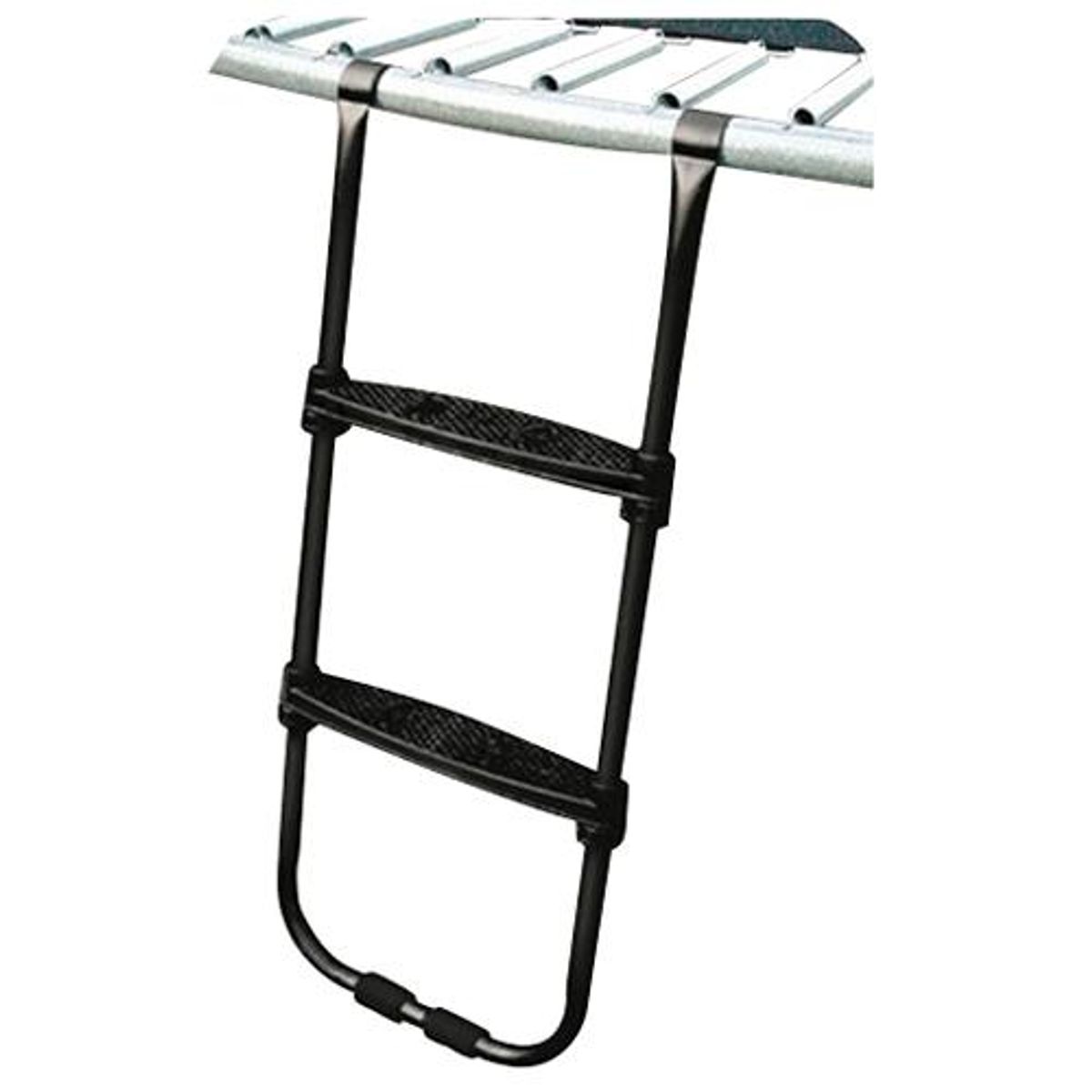 HOBBY MARKET - Escalera para Cama Elástica 5x110x30 cm Negro