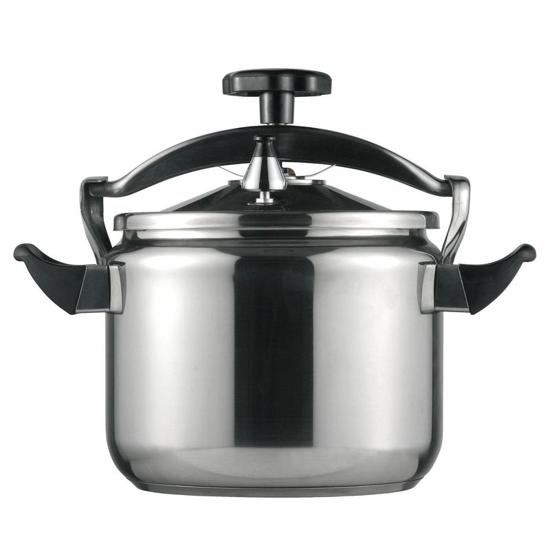 FANTUZZI - Olla a presión 6 Litros Acero inoxidable Qualita
