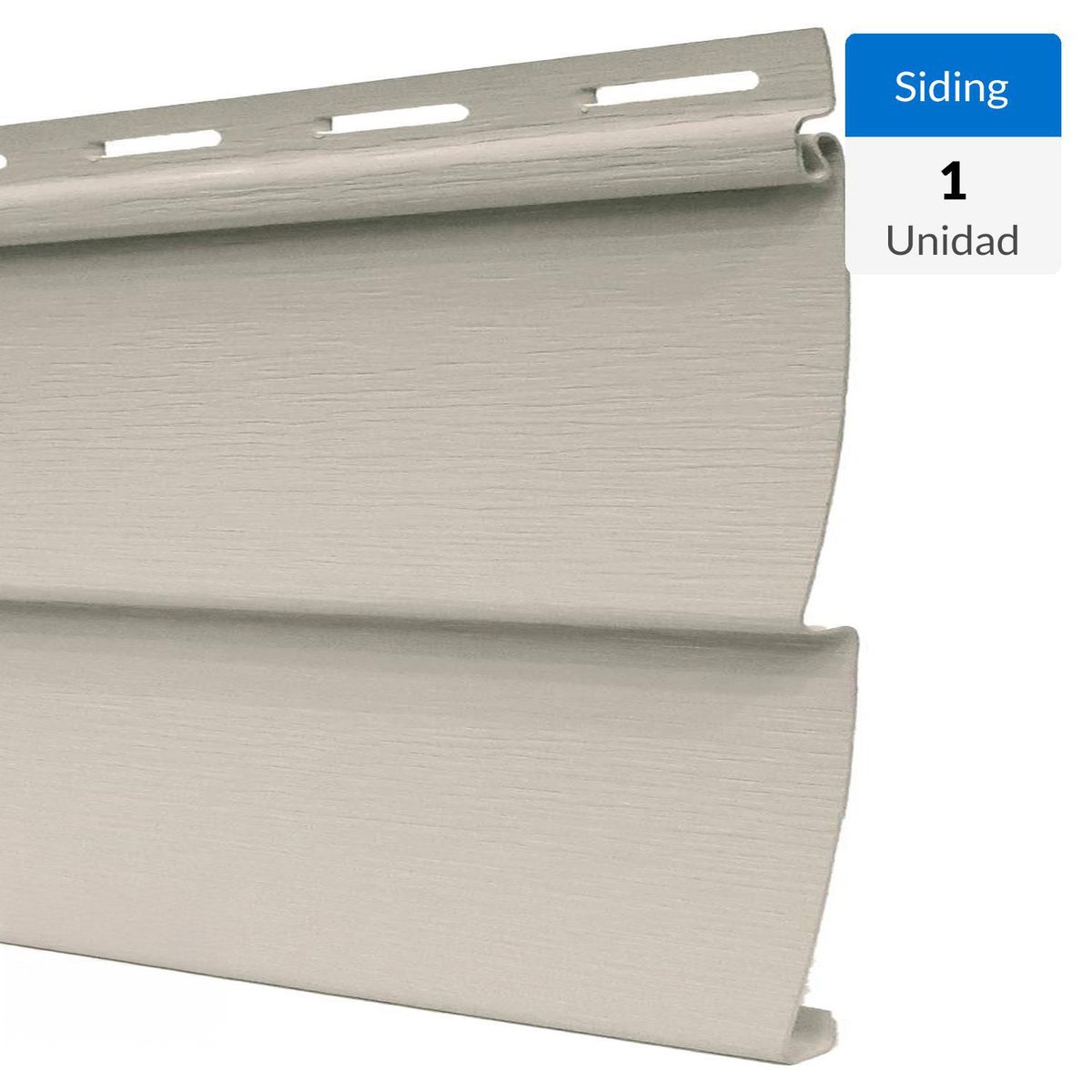 DVP - 0.20x3.80m Revestimiento VynilSiding exterior PVC AmericanDream Beige