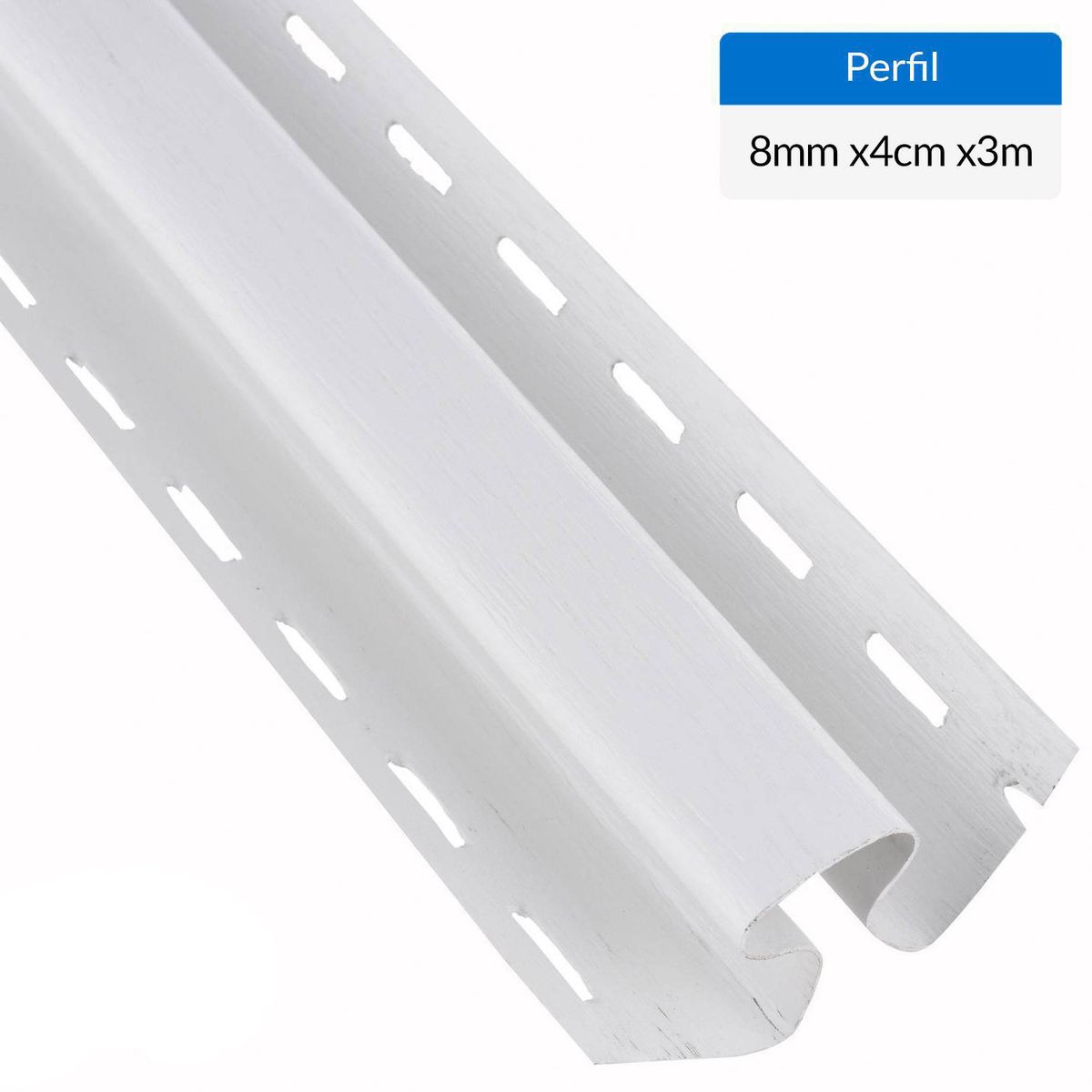 DVP - Perfil esquinero 3.0 m interior Vinyl siding