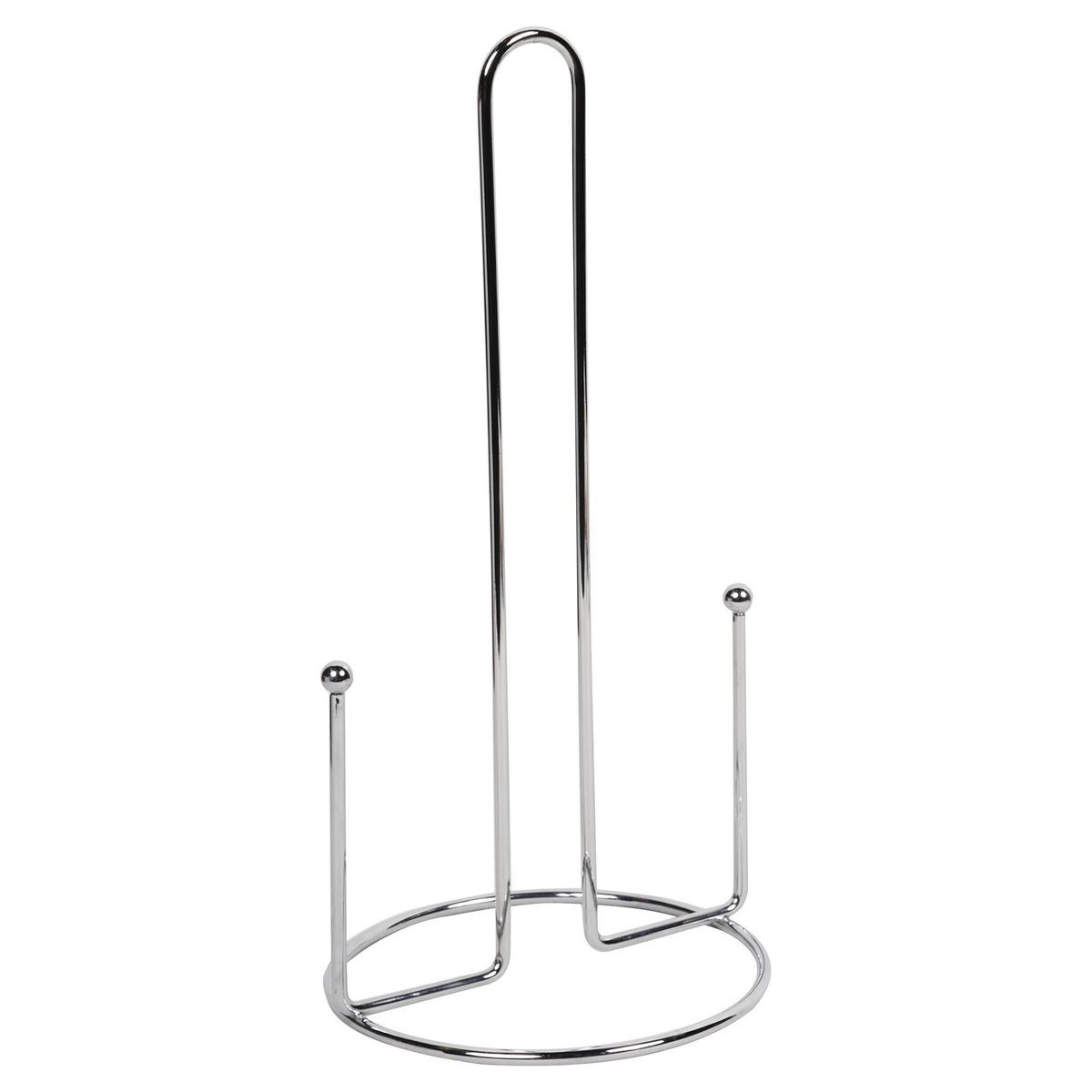 JUST HOME COLLECTION - Porta toalla de papel para mesa metal Cromado