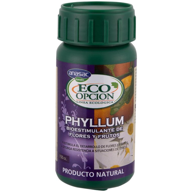 Bioestimulante flores y frutos 150 ml frasco Phyllum