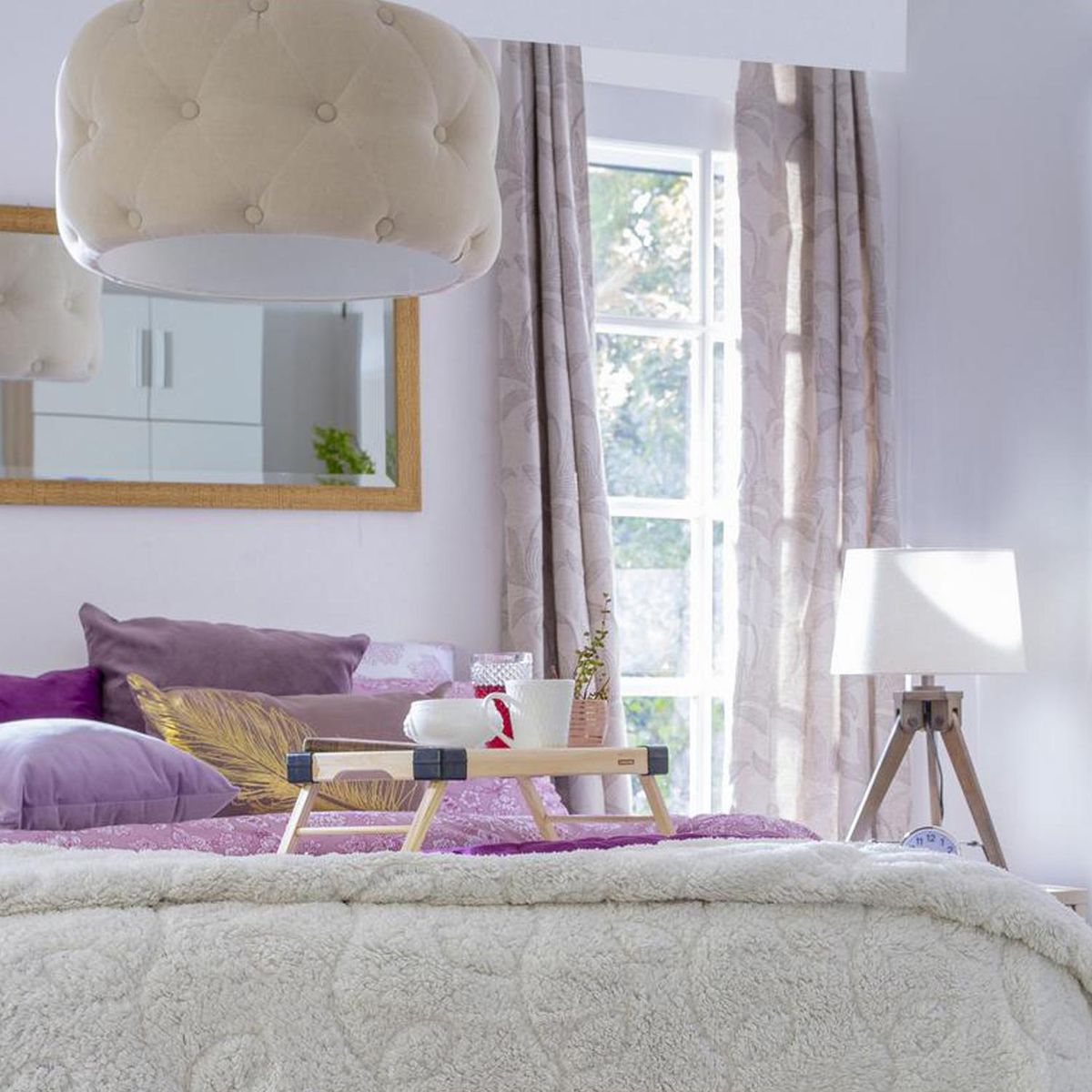 TRAMONTINA - BANDEJA CAMA MAD 47X27X21 CMS