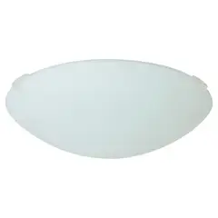 CASA BONITA - Plafón Plástico Blanco 60 W 20 cm