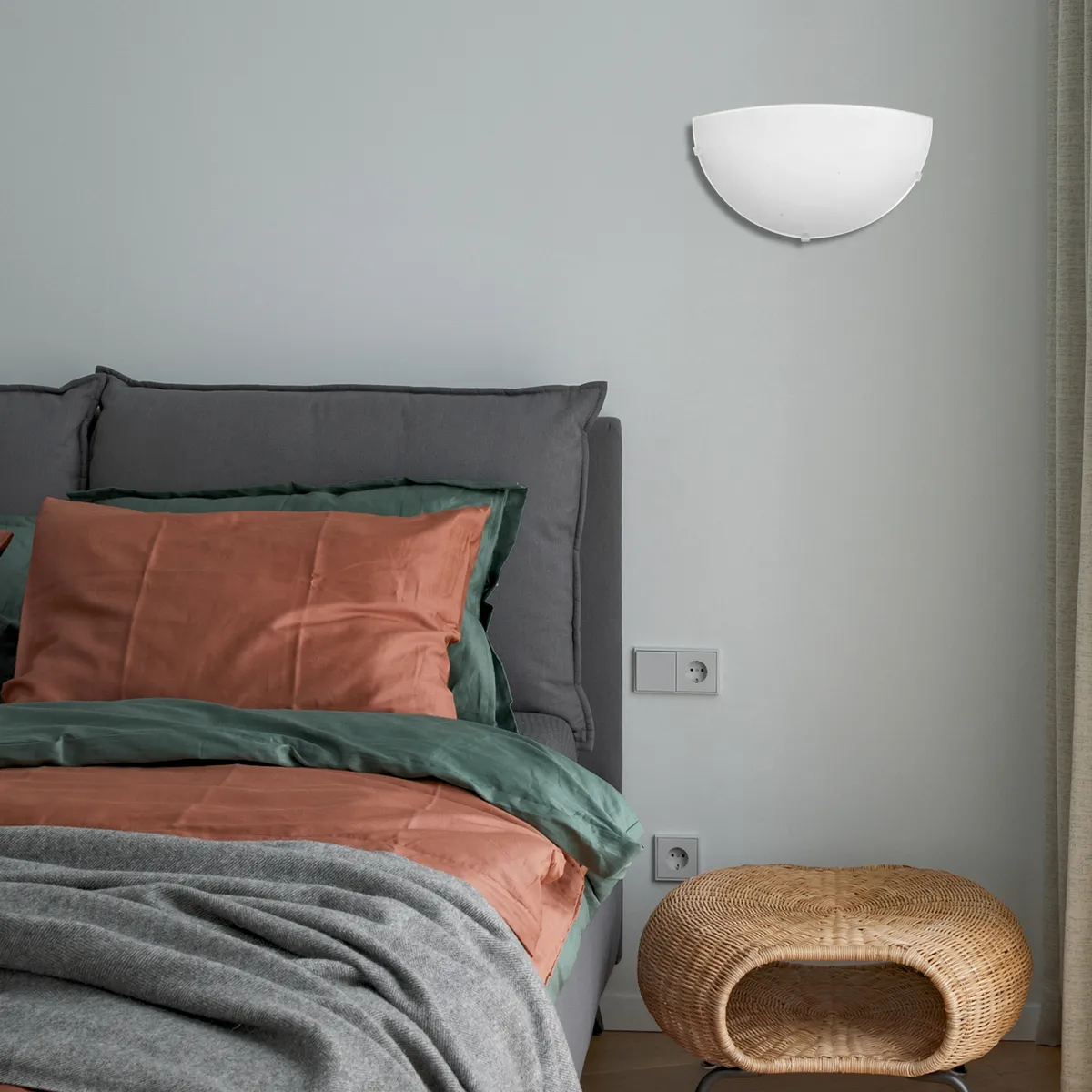 CASA BONITA - Apliqué Vidrio Blanco