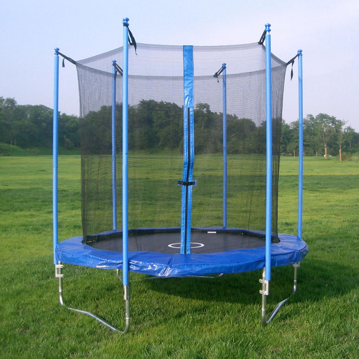 Cama Elástica y Malla Protección 305x270x305 cm Azul, marca GAME POWER - Foto 2