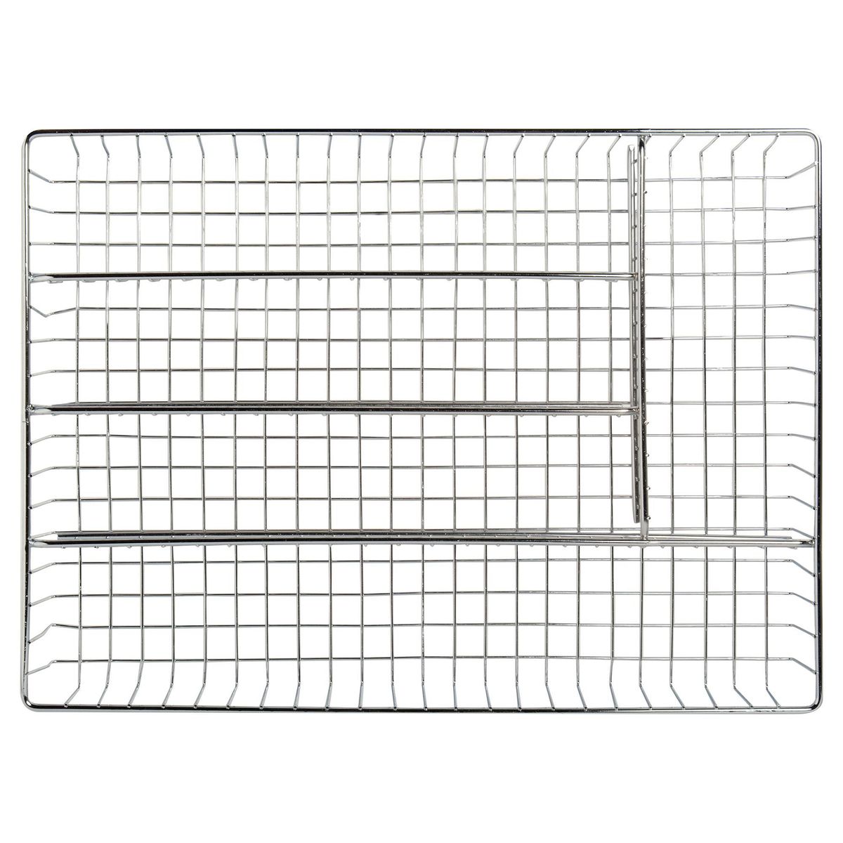 JUST HOME COLLECTION - Porta servicios 5x36x21 cm metal Plateado