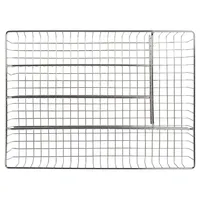 Porta servicios 5x36x21 cm metal Plateado