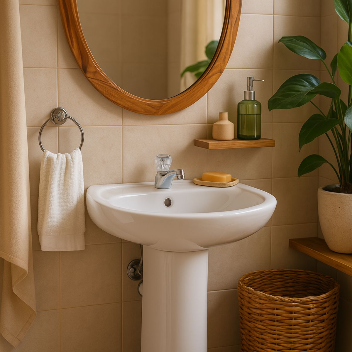 STRETTO - Llave Lavatorio Mossin Cromado