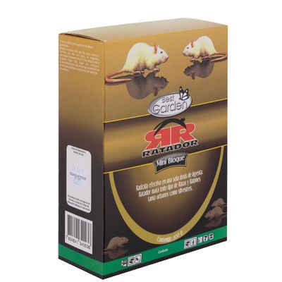 Imagen 2 del producto Raticida en mini bloques 500 gr