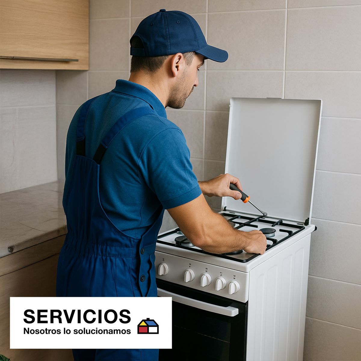 SERV HOGAR - Instalación cocina convencional