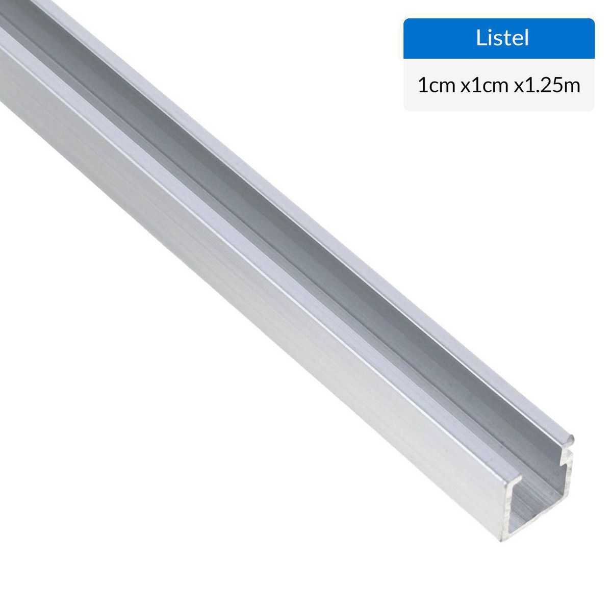 MOLDUMET - Listel aluminio 10x10x1250 mm
