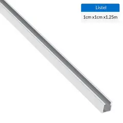MOLDUMET - Listel aluminio 10x10x1250 mm