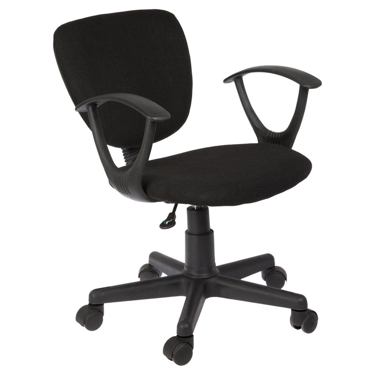 JUST HOME COLLECTION - Silla Escritorio Textil Negro