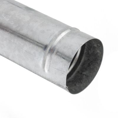 Imagen 2 del producto Tubo acero galvanizado 4"" 100x10,16x10,16cm 0,8mm