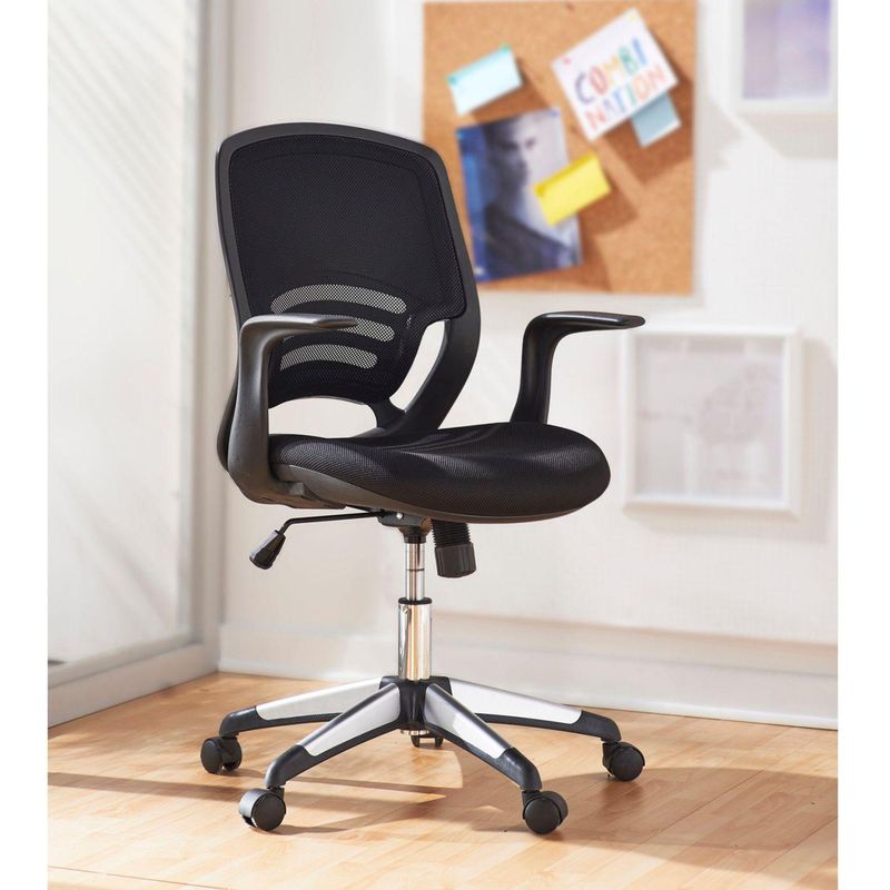 JUST HOME COLLECTION - Silla Escritorio Malla Negro