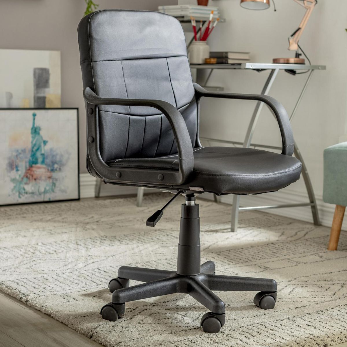 KARSON - Silla Escritorio Ejecutiva HL-6104B Negro