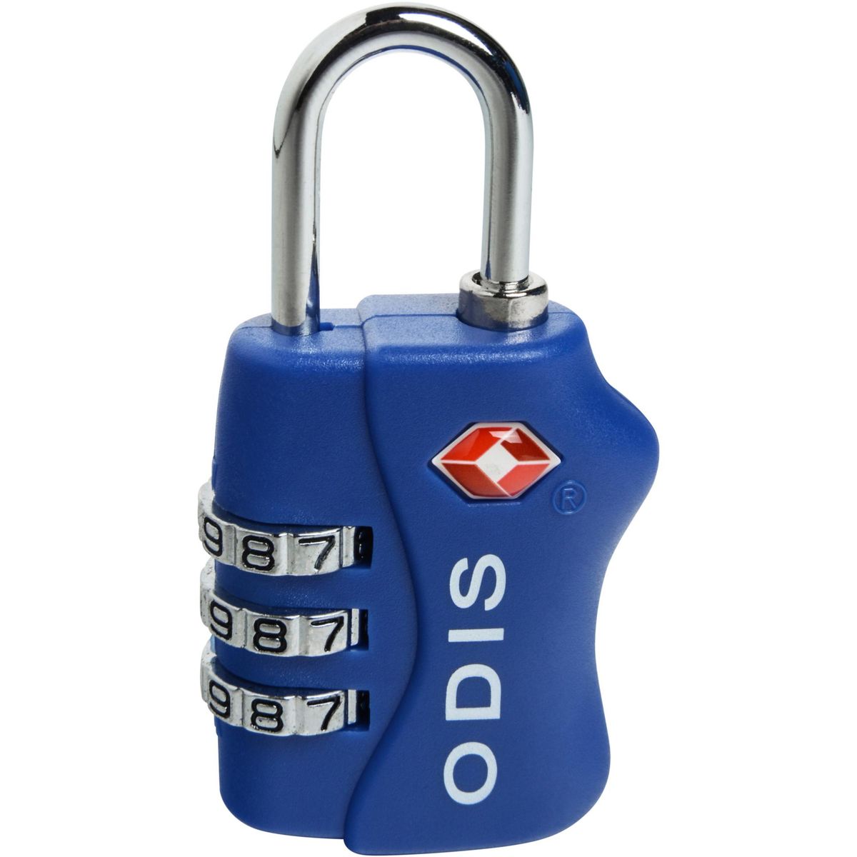 ODIS - Candado de combinación 30 mm azul