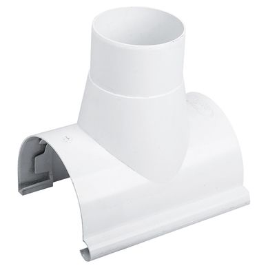 Bajada PVC blanco Blanco