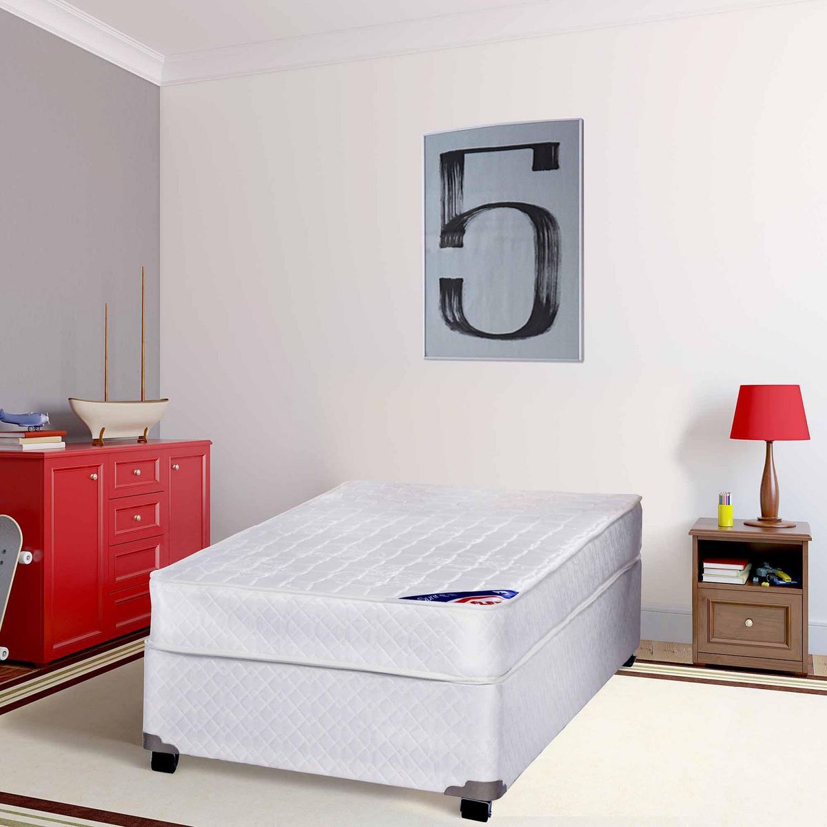 FLEX - Colchón New Entree 1.5 plaza 105x200 cm