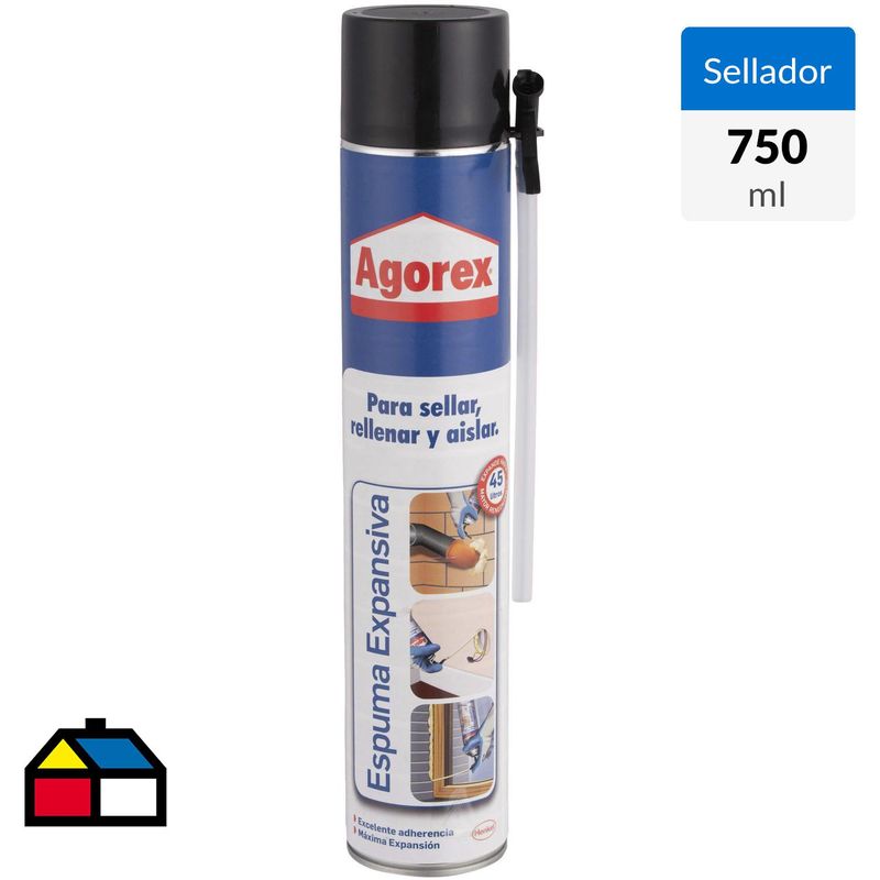 AGOREX - Espuma de Poliuretano Expansiva 750 ml